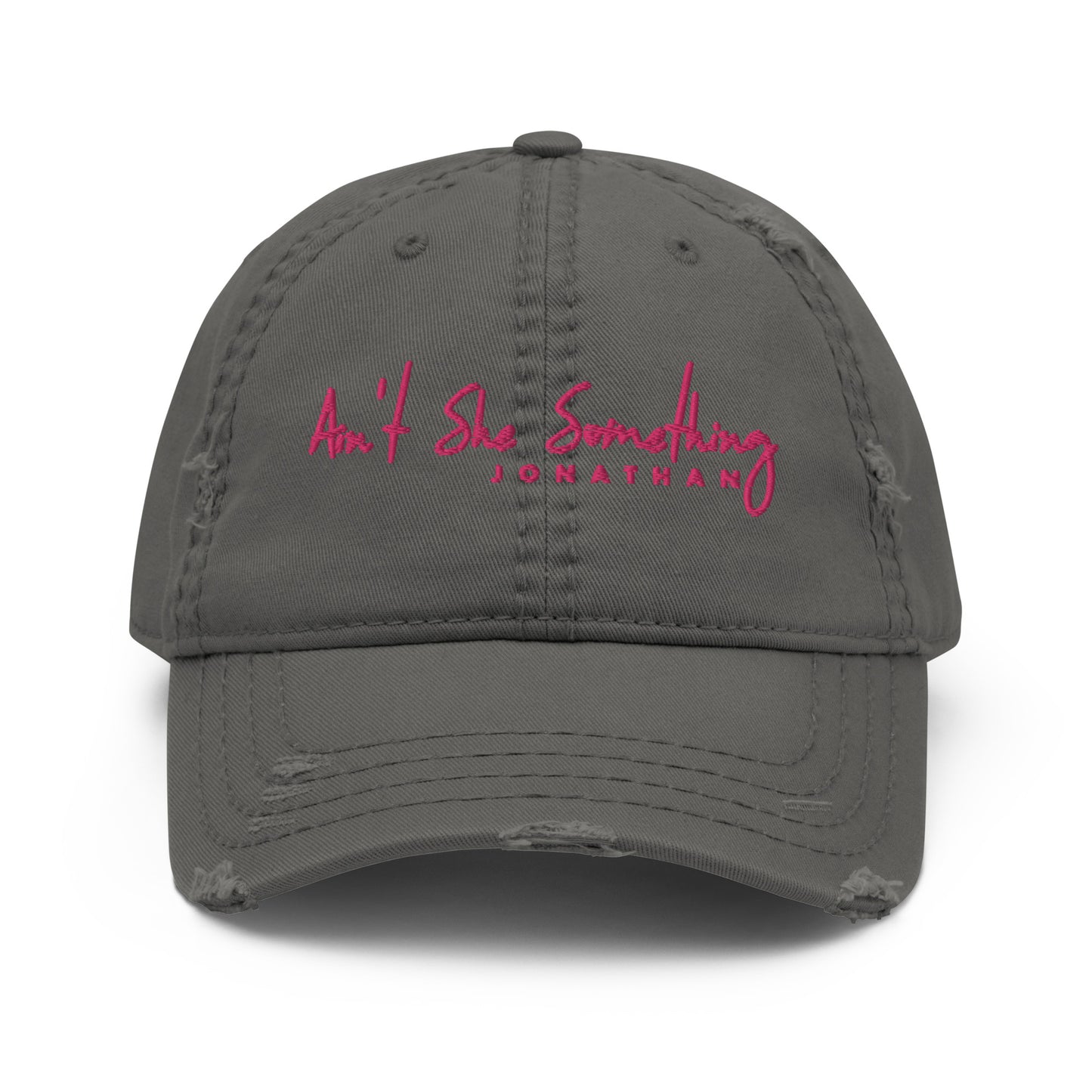 Distressed Dad Hat - Ain't She Something (Multiple Colors)