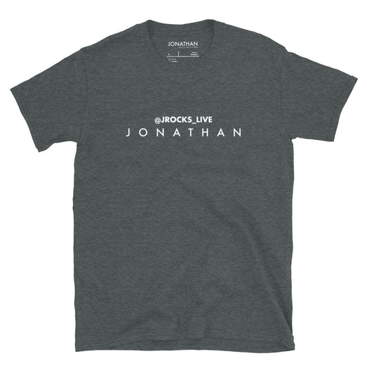 Short-Sleeve Unisex T-Shirt - JONATHAN (@JROCKS_LIVE)